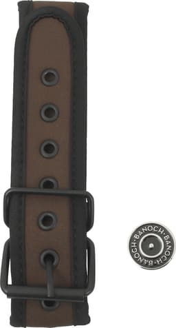 Banoch - Lindo Collar Marrón Neoprene - halsband bruin neopreen - puppy play — thumbnail 5