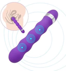 Multi-Speed G-spot Prostaat, Schroefdraad Dildo Bullet  Vibrator incl batterij- Clitoris, Vaginaal, Vibrator voor vrouwen, Anaal Vibrator - Butt Plug Erotiek , Sex speeltjes, Sex toys Voor Vrouw en Man — thumbnail 8