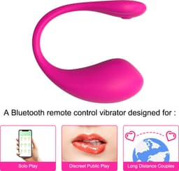 Vibrerend Tril Ei met App - Vibrators voor vrouwen - 18+ - Sex toys en Vibrators voor Koppels en Vrouwen – Unisex - Vibrator met app control - Dildo - Waterdicht – USB-oplaadbaar- Vibrator voor koppels – Clitoris stimulator — thumbnail 3