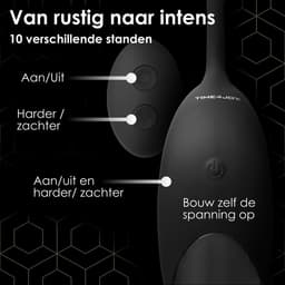 Time 4 Joy® Prostaat Vibrator mannen - Prostaat Stimulator - Sex toys voor mannen - Buttplug & Cockring - Met Afstandsbediening - Zwart - Inclusief spannend E-book - Inclusief Glijmiddel 100ML — thumbnail 15