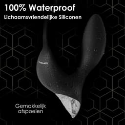 Time 4 Joy® Prostaat Vibrator mannen - Prostaat Stimulator - Sex toys voor mannen - Buttplug & Cockring - Met Afstandsbediening - Zwart - Inclusief spannend E-book - Inclusief Glijmiddel 100ML — thumbnail 14