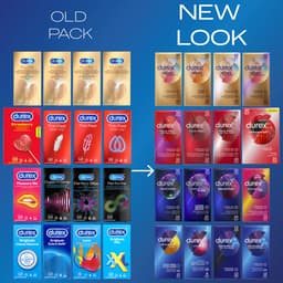 Durex - Condooms - Thin Feel - Extra Lube - 2x 10 stuks — thumbnail 4