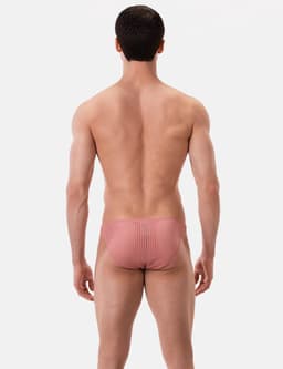 Barcode Berlin Reigi Brief Brownishpurple - MAAT S - Erotisch Heren Ondergoed - Slip voor Man - Sexy mannen Slip — thumbnail 4