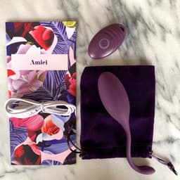 House of Delight Amici – Vibrerend Eitje met Afstandsbediening – 10 Standen – Zacht Siliconen – Waterproof – Zwart — thumbnail 3