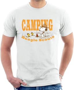 T-shirt met Snoopy en Woodstock Motief — thumbnail 1