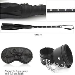 Deluxe BDSM-meubelset met Verstelbare Schommel & Extra Brede Kussens – Inclusief Accessoireset – Belastbaar tot 150 kg – Discrete Verpakking — thumbnail 3