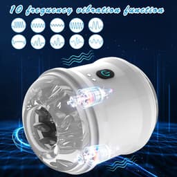 Seksspeeltjes voor mannen - Seksspeeltjes voor koppels - Seksspelletjes - Seksspeeltjes - Trainers voor mannen - Masturbatoren - Volledig automatische vibrerende peniszuigtrainer - Elektrische penisinbrengtrainer — thumbnail 5