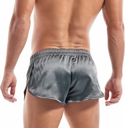 Satijnen boxershorts voor heren - Sexy ondergoed voor comfort en stijl — thumbnail 1
