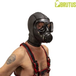 BRUTUS Neoprene Army Gas Mask Hood - Snug fit - Dark aesthetic — thumbnail 9