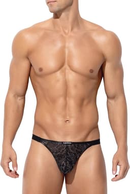 Transparante Ultra Dunne Heren String Tanga – Sexy Ondergoed voor Mannen — thumbnail 4