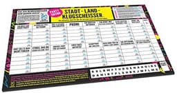 Stad-Land-Klugscheisser - Party Edition speelblokken voor Feestelijke Avonden — thumbnail 2