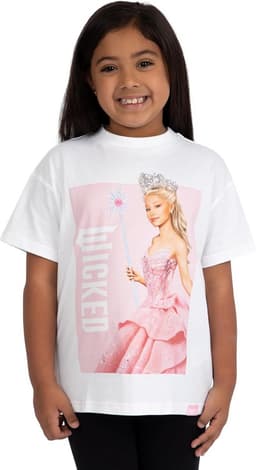 Magisch Heksen T-shirt voor Meisjes | Katoenen Glinda Kleding | Speels Meisjes T-shirt — thumbnail 7
