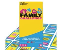 Familie Uitdaging - Gezelschapsspel met Grappige Vragen en Uitdagingen voor Kinderen en Volwassenen - Kaartspel vanaf 8 Jaar - Ideaal voor Vakantie en Reizen
