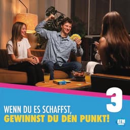 Familie Uitdaging - Gezelschapsspel met Grappige Vragen en Uitdagingen voor Kinderen en Volwassenen - Kaartspel vanaf 8 Jaar - Ideaal voor Vakantie en Reizen — thumbnail 4