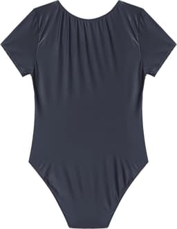 Shiny Men's Bodysuit with Leopard Print - Smooth One-Piece Pyjamas — thumbnail 4