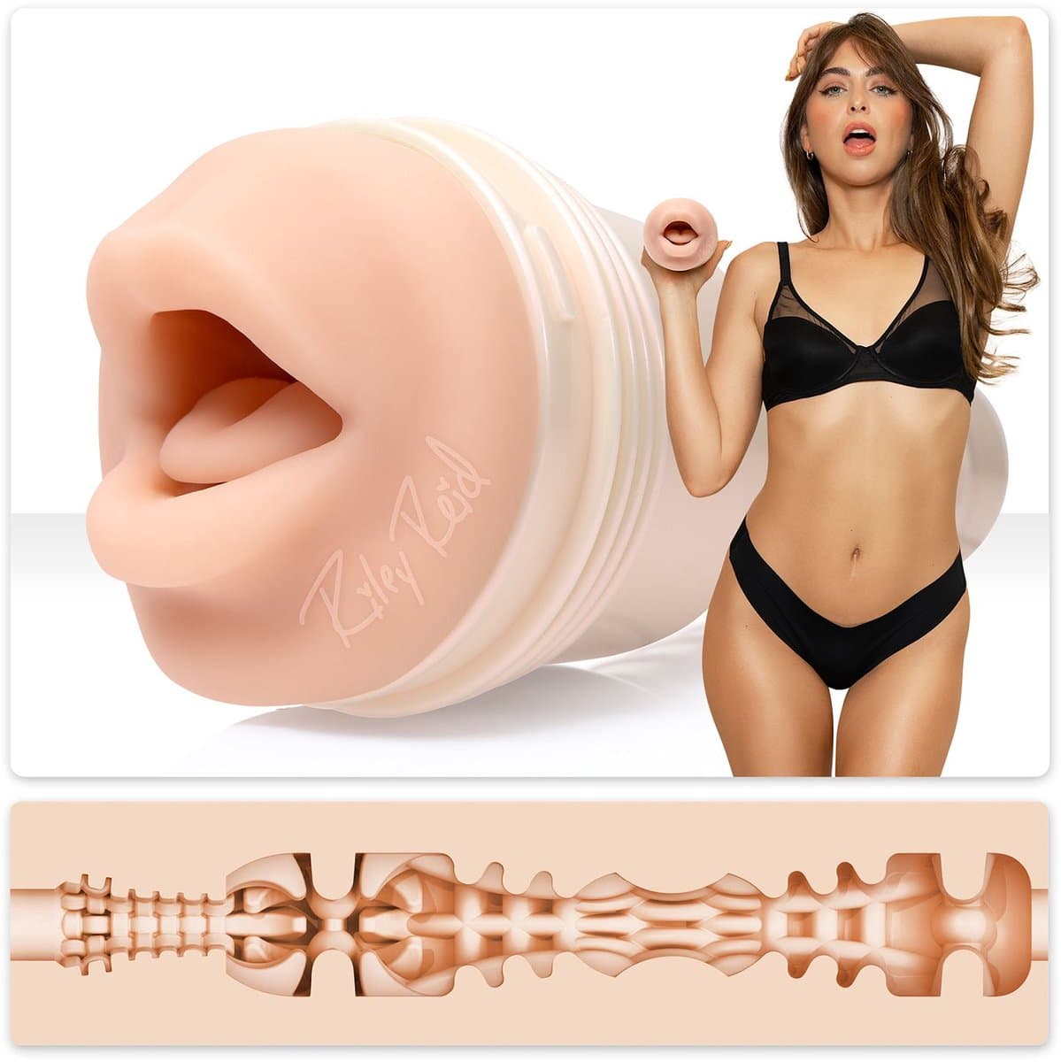 Fleshlight Girls - Riley Reid Insomnia Signature - Mond — afbeelding 1