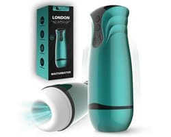 Intimate Desires® London - Masturbator voor man - Pocket Pussy - Tril- & Zuigfunctie - Automatische Masturbator - Sex Toys voor mannen - Oplaadbaar