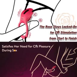 Daity Draagbare Vibrator - Clitoris Stimulator - Vibrator voor Koppels - Sex Toys voor Vrouwen - Stil en Discreet - Waterafstendig - 10 Vibratie Standen - Afstandsbediening en app — thumbnail 7