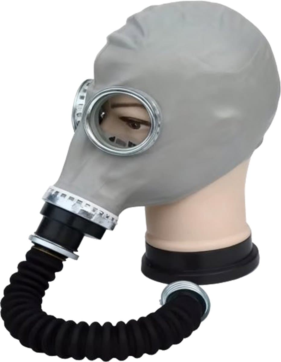 Gasmasker met Slang - BDSM - One size - Rollenspel - Erotisch — afbeelding 1