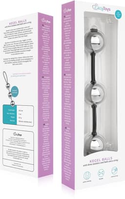 EasyToys – Geisha Metal Kegelballs – Silver — thumbnail 3