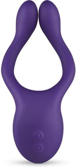 Teazers - Partner Multifun Koppel Vibrator - Oplaadbaar - Vibrator - Vibrators voor Vrouwen en Mannen - Sex Toys voor Vrouwen - Vibrators - Koppeltoy - Clitoris Stimulator - Paars — thumbnail 11