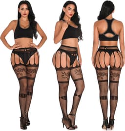 Body Pleasure Luxury Bodystocking – Maat S/M – Cadeaubox – TL141 — thumbnail 5