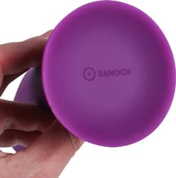 Banoch | Dildo Claes - paars | siliconen met zuignap | 17 cm lang | Ø 3,4 cm — thumbnail 2