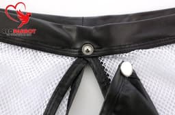 Erotische boxershort mannen - Transparant - Open kruis functie - Knoop - Penis — thumbnail 3