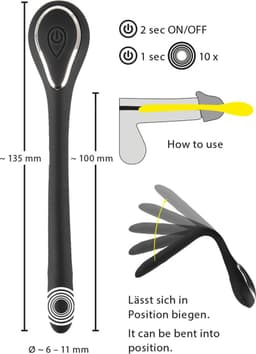 Penisplug Vibrating Bendible D — thumbnail 3