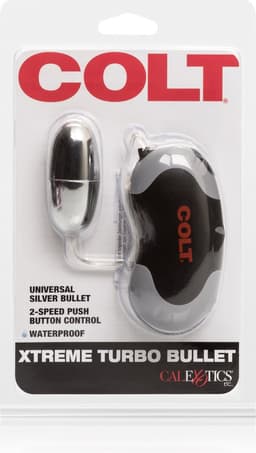 Colt Xtreme Turbo Bullet - Vibrator - Zwart - Ø 30 mm — thumbnail 5