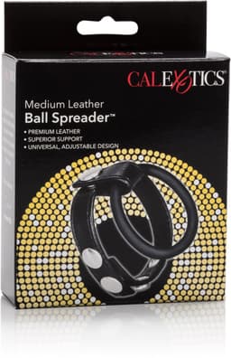 California Exotic Novelties - Ballenspreider - Zwart - Medium - Ø 50 mm — thumbnail 2