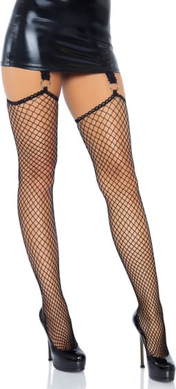 Net garterbelt stockings — thumbnail 2