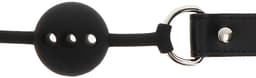 Taboom - Silicone Ball Gag - Bondage / SM Gags and muzzles Zwart — thumbnail 3