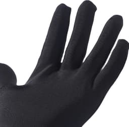 Beschermende Handschoenen Zwart - Handschoenen - Eczeemhandschoen – Black Gloves - Jewelry Handschoen - Werk Handschoen - Beauty salon handschoenen - Veiligheid Handschoen Lichtgewicht Unisex Zacht MAAT L / 2 Paar ----- XXO® — thumbnail 2