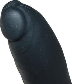 You2Toys – Siliconen Vibrator voor Anaal Gebruik met Eikel en Aders voor Realistische Penetratie – Zwart — thumbnail 3