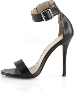 Pleaser - AMUSE-10 Sandaal met enkelband - US 10 - 40 Shoes - Zwart — thumbnail 3