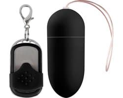 10 Speed Remote Vibrating Egg Big zwart - Tril ei