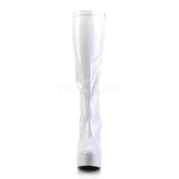 Pleaser - ELECTRA-2000Z Kniehoge laarzen - US 8 - 38 Shoes - Wit — thumbnail 2
