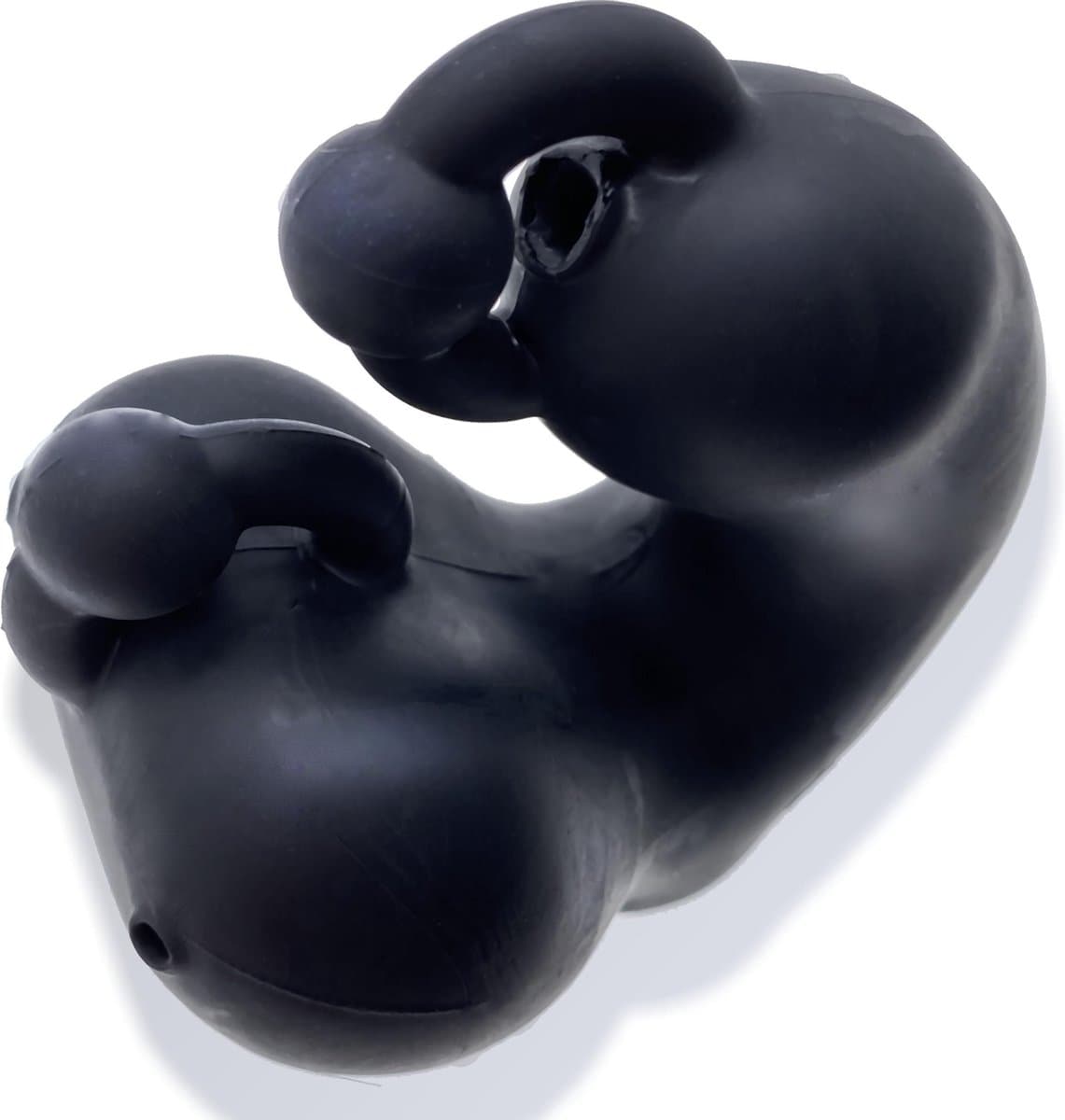 Oxballs - Meatlocker Chastity - Kuisheidskooi - Zwart Ice — afbeelding 1