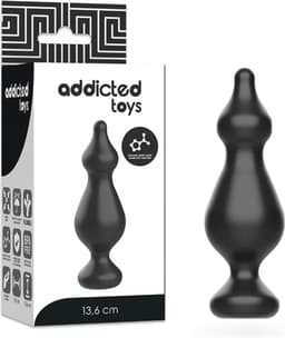 ADDICTED TOYS | Addicted Toys Anal Sexual Plug 13.6cm Black | Buttplug | Anal Plug | Sex Toy for Man — thumbnail 1