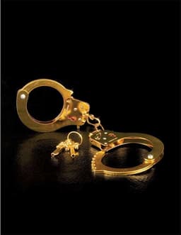 Pipedream Fetish Fantasy Gold Handboeien - Goudkleur — thumbnail 3