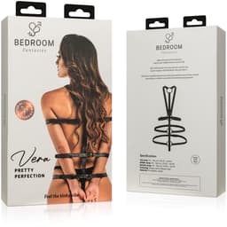 Vera Bondage Harnas - Zwart — thumbnail 5