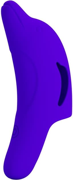 Pretty Love - Delphini - Vinger Vibrator - Paars - Siliconen - USB Oplaadbaar - 10 standen — thumbnail 9