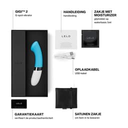 LELO GIGI 2 – Vibrator – Krachtig – Stil – Turquoise Blue — thumbnail 3