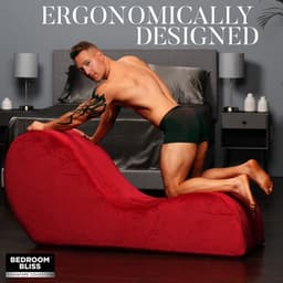 XR Brands AH096 - Love Couch - Red — thumbnail 12