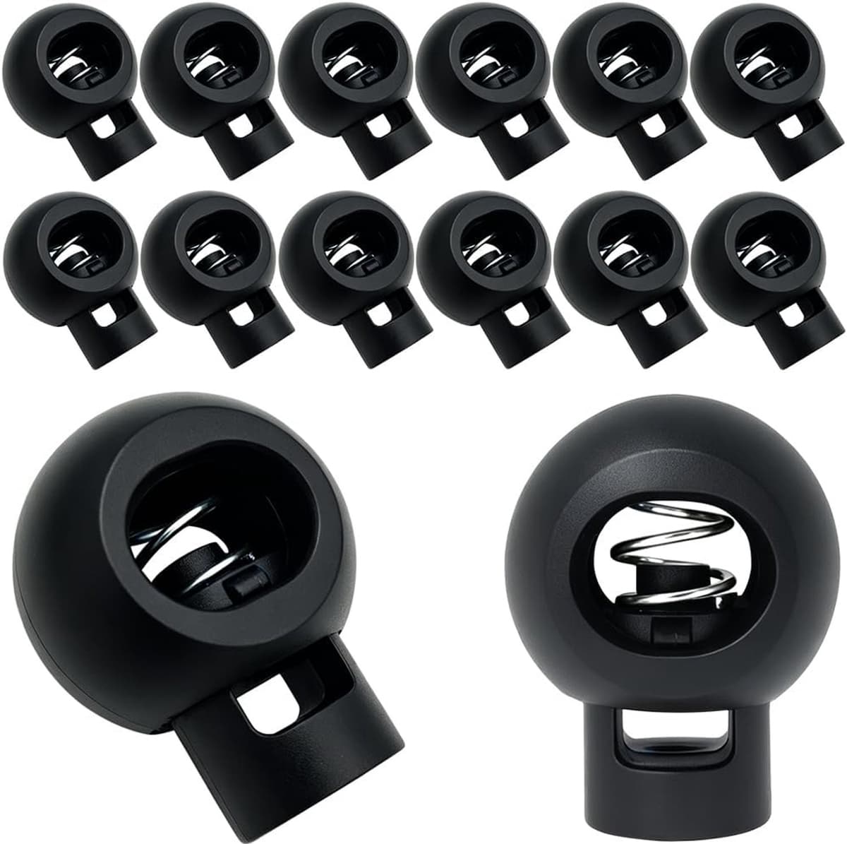 12 Stuks koordstoppers, 1 gat — afbeelding 1