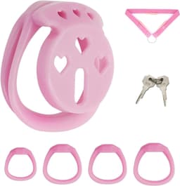 Cage met 4 Ringen en Verborgen Slot — thumbnail 1