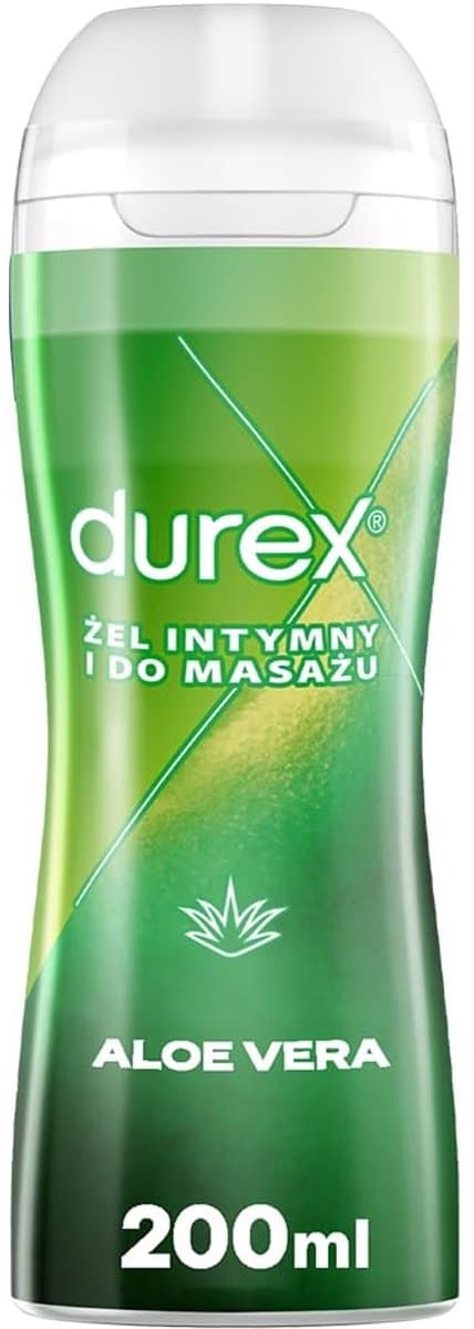 Massageolie en Glijmiddel 2-in-1 - Aloe Vera - 200ML — afbeelding 1