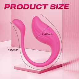 Lzwintrading - Vibrators voor Vrouwen met App Control - Sex Toys voor Vrouwen Koppels - G Spot Bullet Vibrator met 9 Vibratie Standen- Clitoris Stimulator - Panty Vibrator - Draagbare Panty Vibrator — thumbnail 4