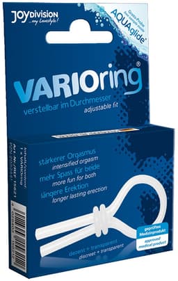 JOYDIVISION VARIOring | cockring van medisch siliconen | transparant — thumbnail 3